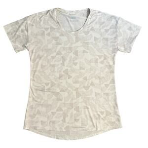 REI Co-Op Sahara Shirt Scoopneck Short Sleeve Hiking 30 UPF Tan Women's Small